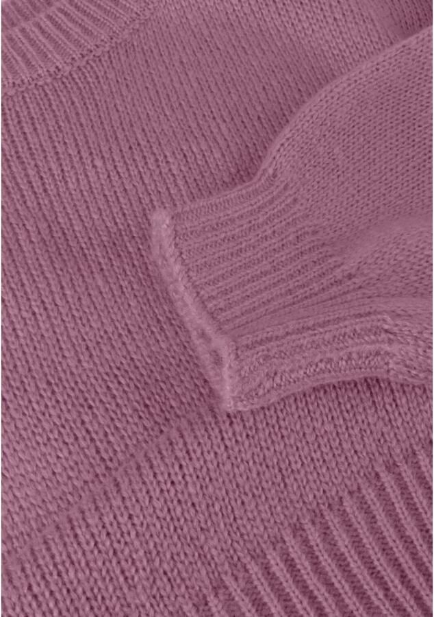 YDENCE Dames Tops & T-shirts Knitted Top Feline Lichtroze