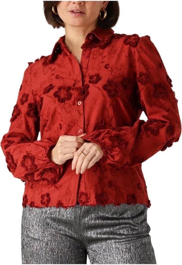 Ydence Roest Blouse Payton Dames Blouse Brown Dames - Foto 7