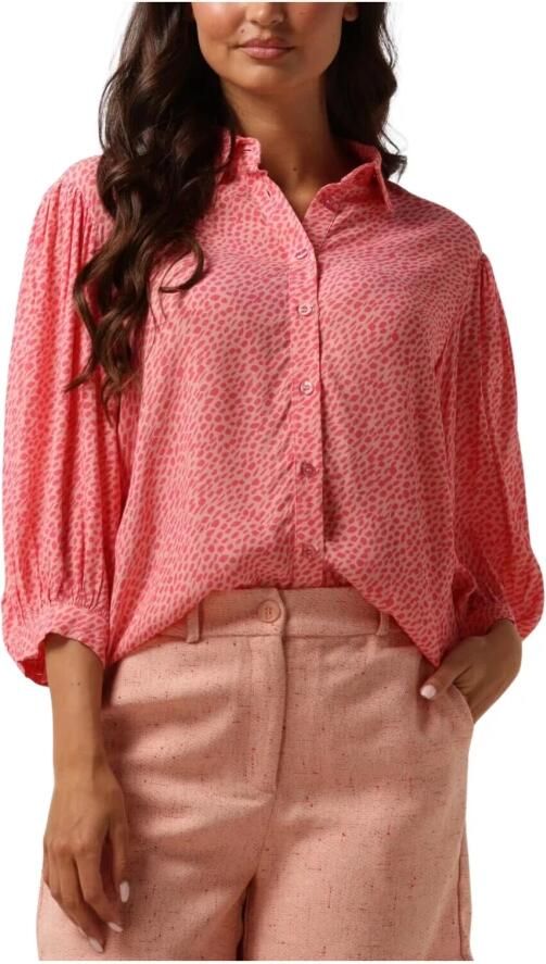 YDENCE Dames Blouses Blouse Amber Roze - Foto 3