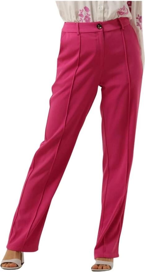 Ydence Roze Pantalon Elegant Look Pink Dames - Foto 3
