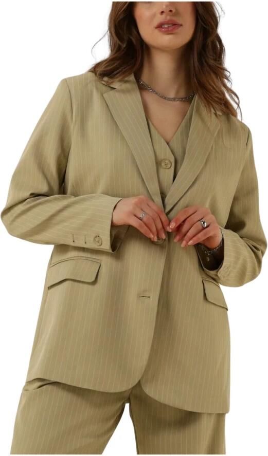 Ydence Veelzijdige Trendy Blazer Elody Green Dames - Foto 3