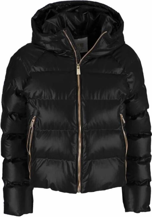 YES ZEE Elegante Hoodie in tijdloos Zwart Black