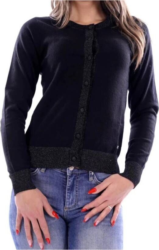 YES ZEE Cardigans Zwart Dames