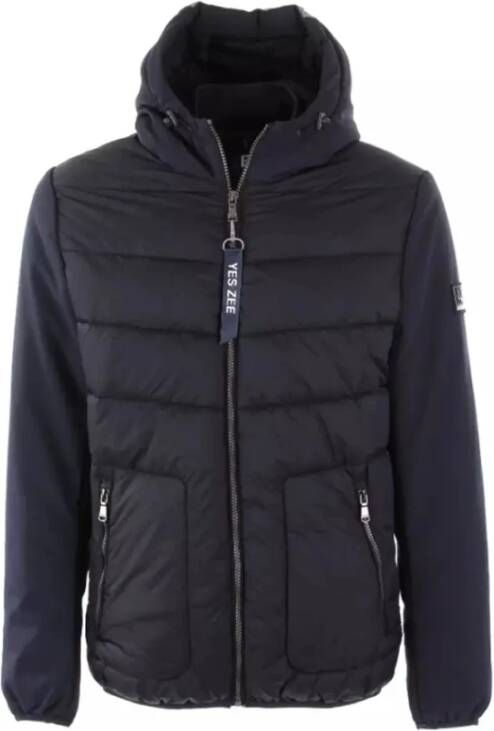 YES ZEE Down Jackets Blauw Heren