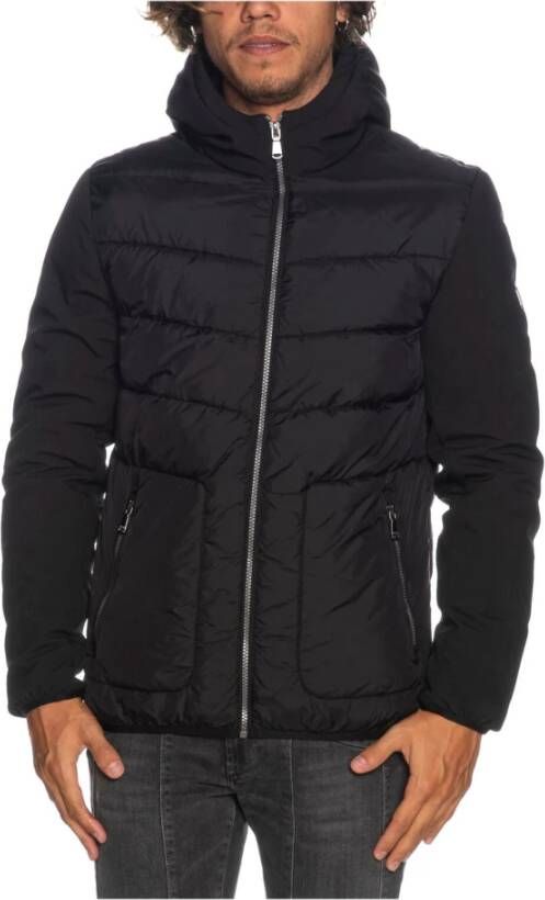 YES ZEE Down Jackets Zwart Heren