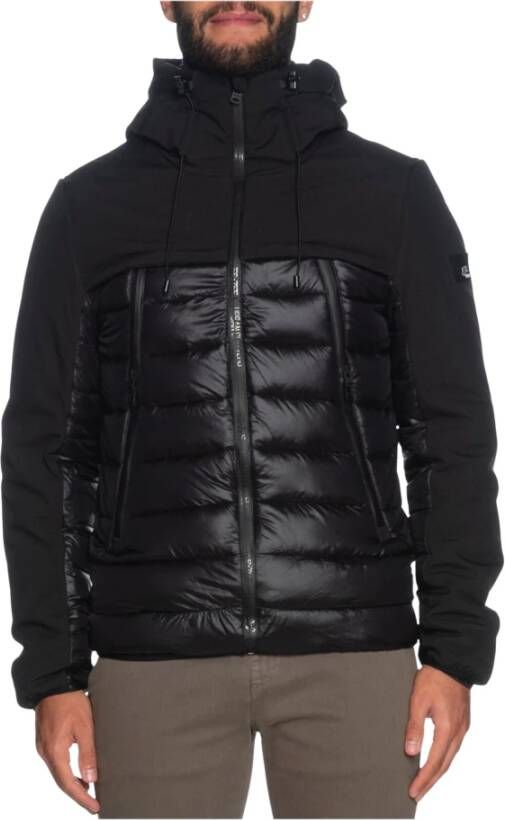 YES ZEE Down Jackets Zwart Heren