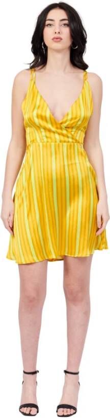 YES ZEE Dresses Geel Dames