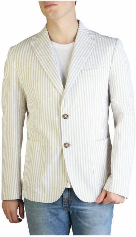 YES ZEE Men's Formal Jacket Beige Heren