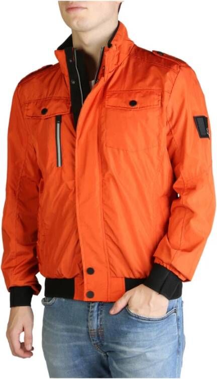 YES ZEE Jacket J510_nf00 Oranje Heren