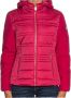 YES ZEE Korte Glanzende Puffer Jas voor Dames Black Dames - Thumbnail 3