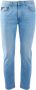 YES ZEE Elegante Lichtblauwe Comfort Denim Jeans Blue Heren - Thumbnail 1