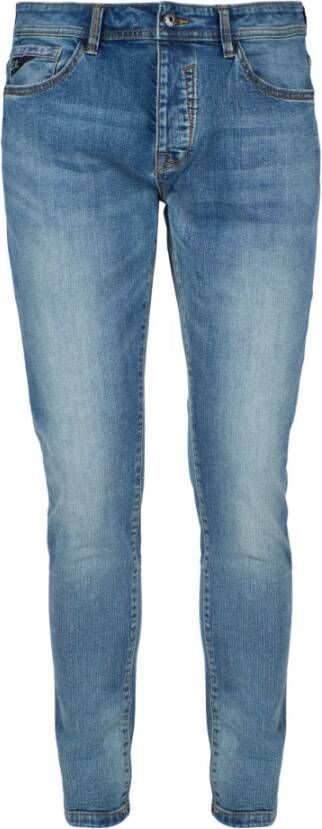 YES ZEE Slim-fit jeans Blauw Heren