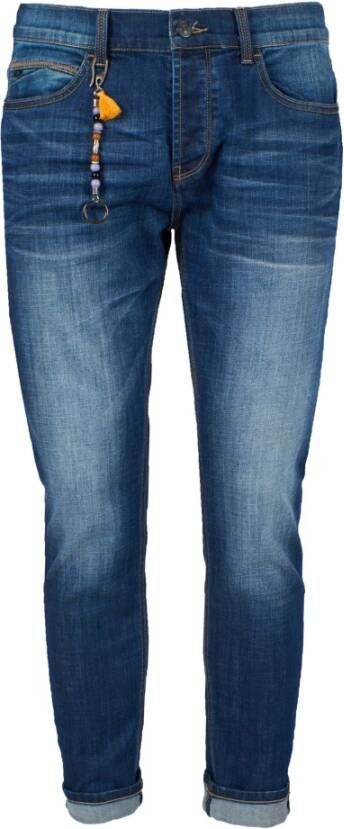 YES ZEE Slim-fit Jeans Blauw Heren