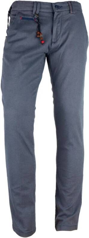 YES ZEE Slim-fit Trousers Grijs Heren