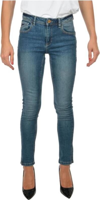 YES ZEE Skinny Push Up Jeans voor dames Blue Dames