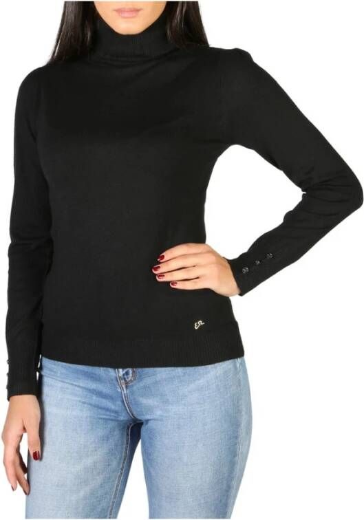 YES ZEE Turtleneck 1674_M038_Ru00 Zwart Dames