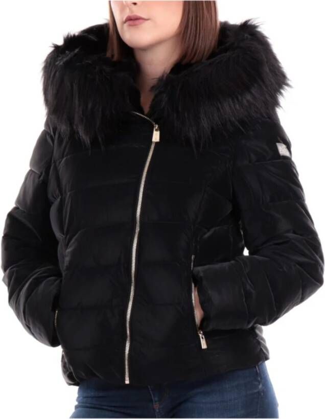 YES ZEE Winter Jackets Zwart Dames