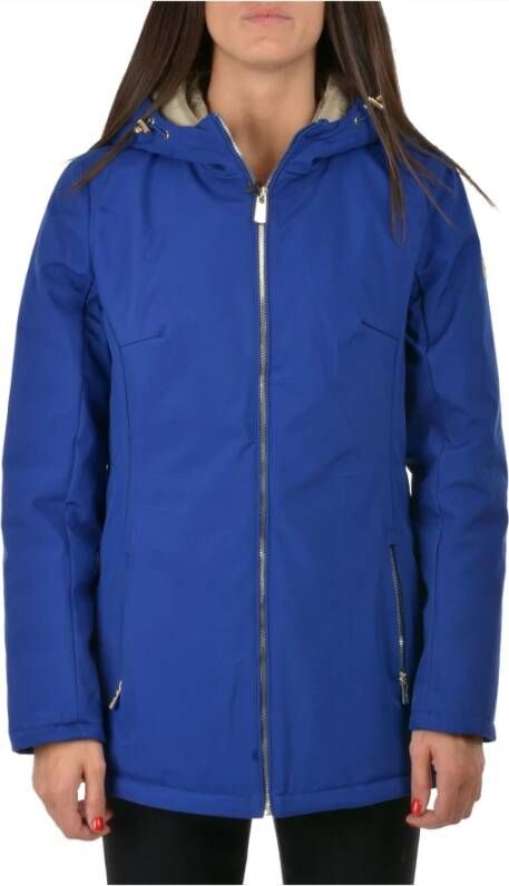 YES ZEE Winterjassen Blauw Dames