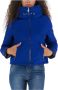 YES ZEE Korte gewatteerde softshell jas met hoge kraag Blue Dames - Thumbnail 1