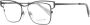 Yohji Yamamoto Zwarte Dames Optische Monturen Titanium Full-Rim Black Dames - Thumbnail 1