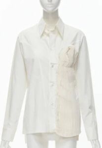 Yohji Yamamoto Pre-owned Pre-owned Cotton tops Wit Dames