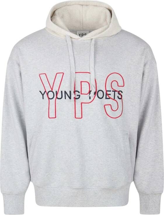 Young Poets Hoodies Grijs Heren