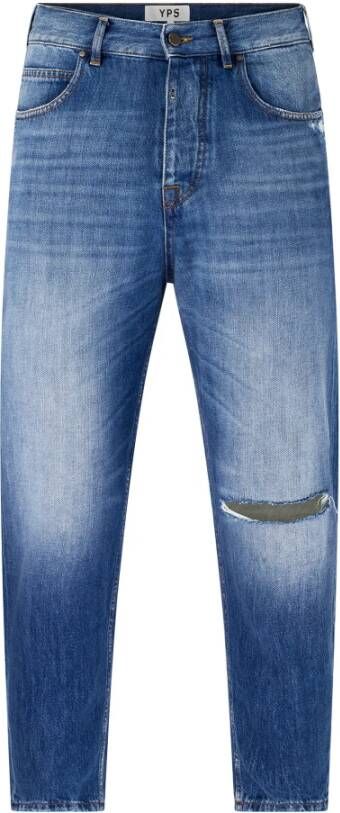 Young Poets Loose-fit Jeans Blauw Heren