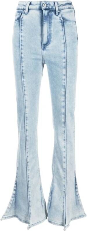 Y Project Flared Jeans Blauw Dames