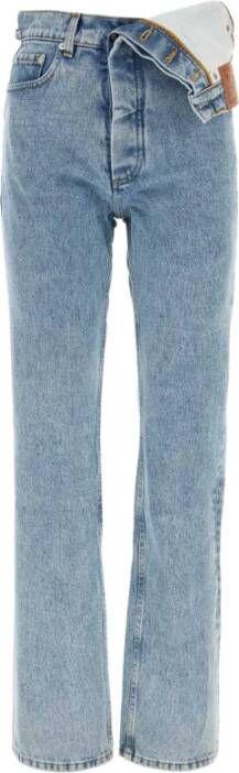 Y Project Klassieke Denim Jeans Blauw Dames