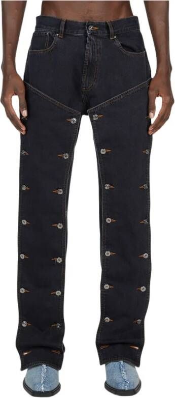 Y Project Straight Jeans Zwart Heren
