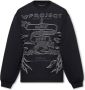 Y Project Paris Beste Oversized Sweatshirt Black Heren - Thumbnail 1