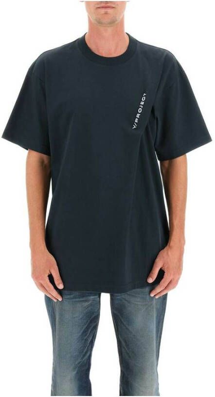 Y Project T-Shirts Blauw Heren