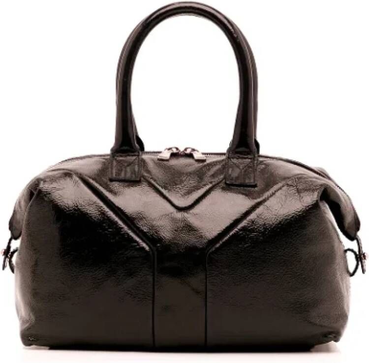 Yves Saint Laurent Vintage Pre-owned Canvas handbags Bruin Dames