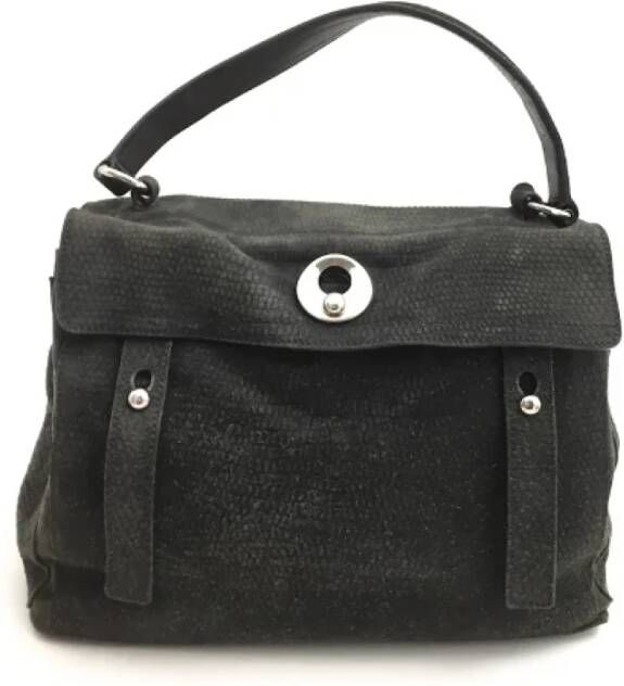 Yves Saint Laurent Vintage Pre-owned Fabric handbags Grijs Dames