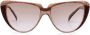 Yves Saint Laurent Vintage Pre-owned Plastic sunglasses Bruin Dames - Thumbnail 1