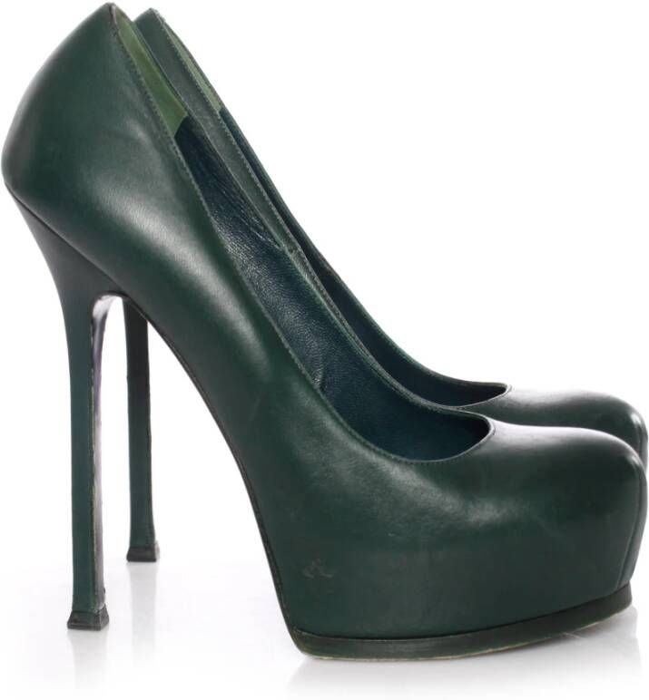 Yves Saint Laurent Vintage Pre-owned Schoenen Groen Dames