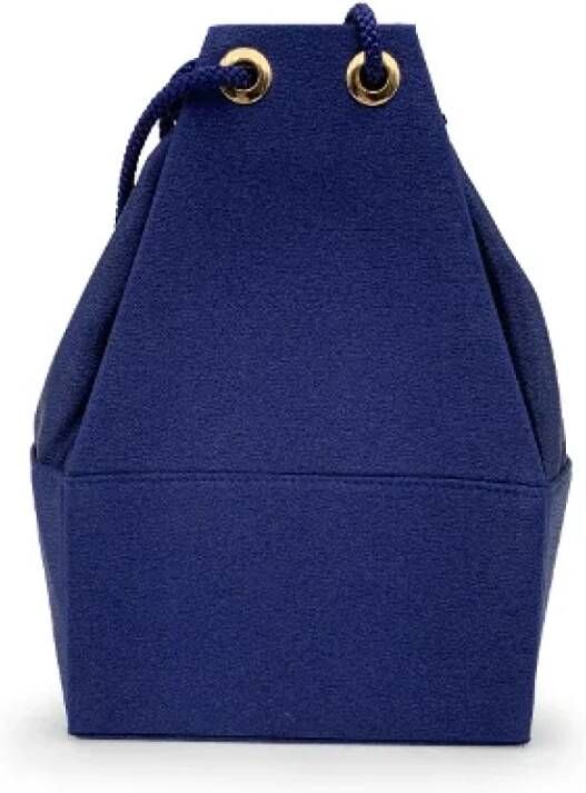 Yves Saint Laurent Vintage Pre-owned Shoulder Bags Blauw Dames