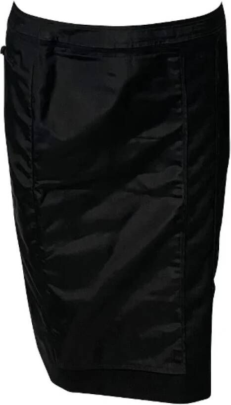 Yves Saint Laurent Vintage Pre-owned Wool bottoms Zwart Dames