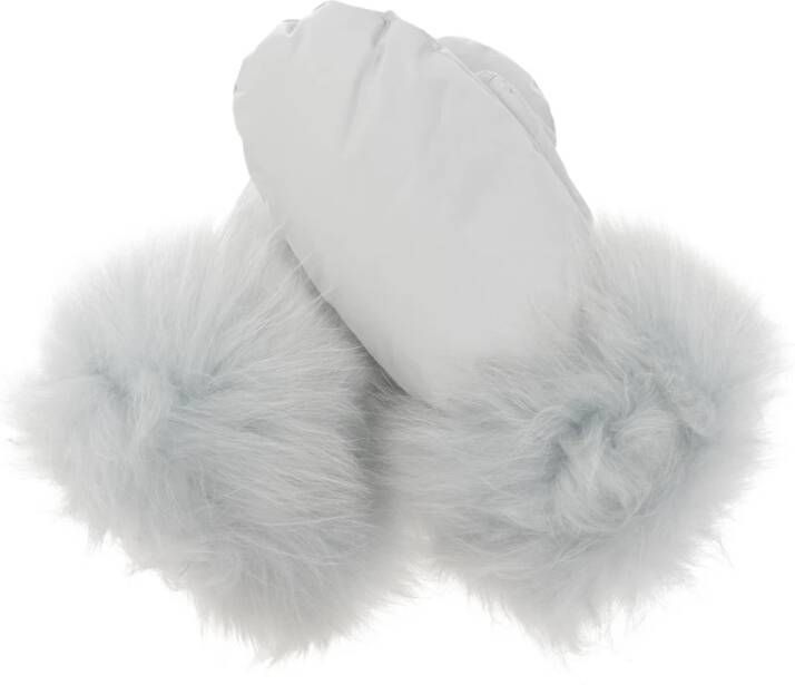 Yves Salomon Bont handschoenen Blauw Dames