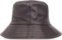 Yves Salomon Leather bucket hat Bruin Dames - Thumbnail 1