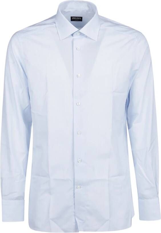Z Zegna Alledaagse t-shirts Blauw Heren