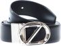 Ermenegildo Zegna Leather belts Black Heren - Thumbnail 1