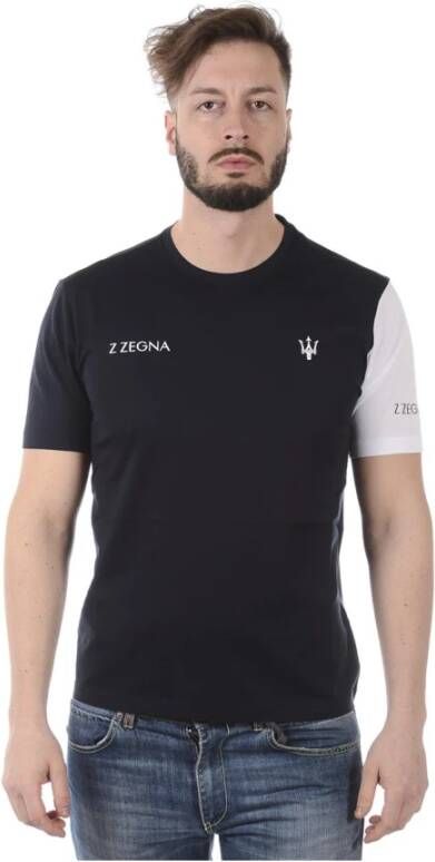 Z Zegna t-shirt Blauw Heren