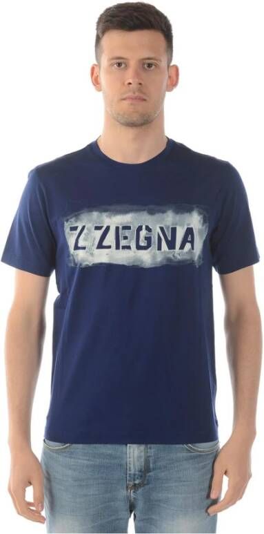 Ermenegildo Zegna Sweatshirts Blauw Heren