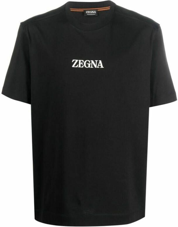 Z Zegna T-shirt Zwart Heren