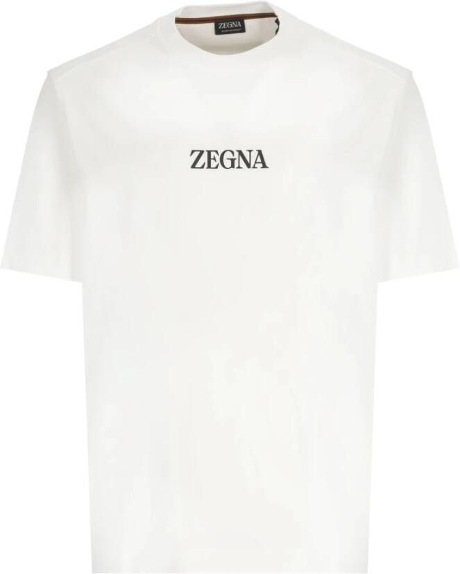 Z Zegna T-shirts and Polos Wit Heren