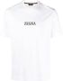 Z Zegna Casual katoenen T-shirt met iisch logo detail White Heren - Thumbnail 1