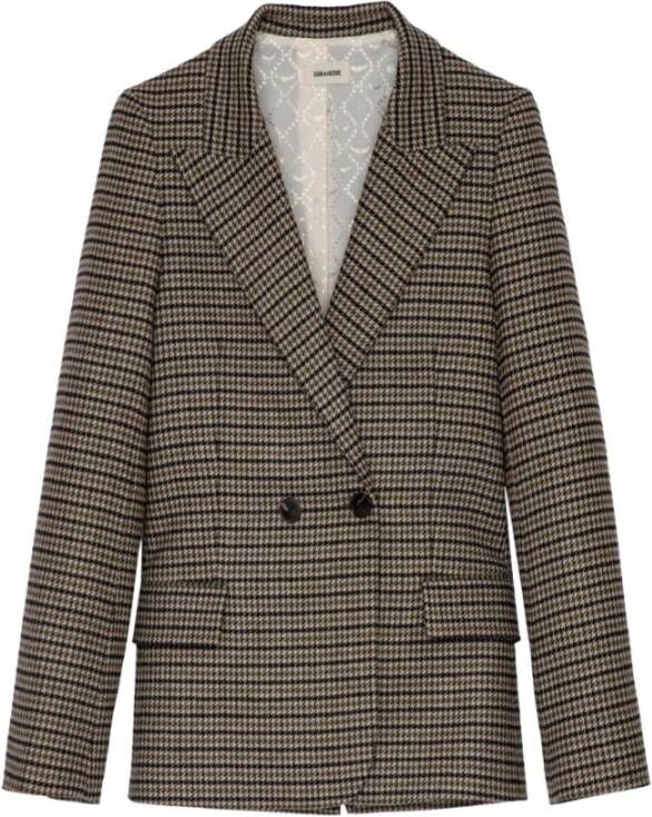 Zadig & Voltaire Blazer Bruin Dames