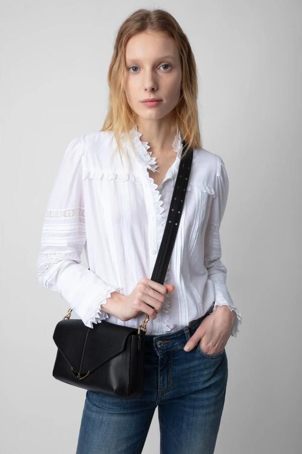 Zadig & Voltaire Hobo bags Borderline Daily Crossbody Leather Black in zwart - Foto 5