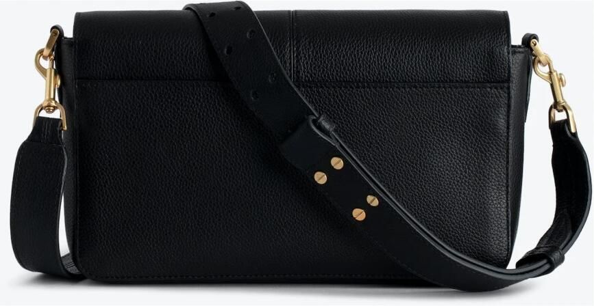 Zadig & Voltaire Hobo bags Borderline Daily Crossbody Leather Black in zwart - Foto 7